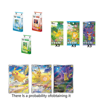 PTCG Chinese The Initial Partner Display Set Charmande＆Bulbasaur＆Squirtle 3 Boxs