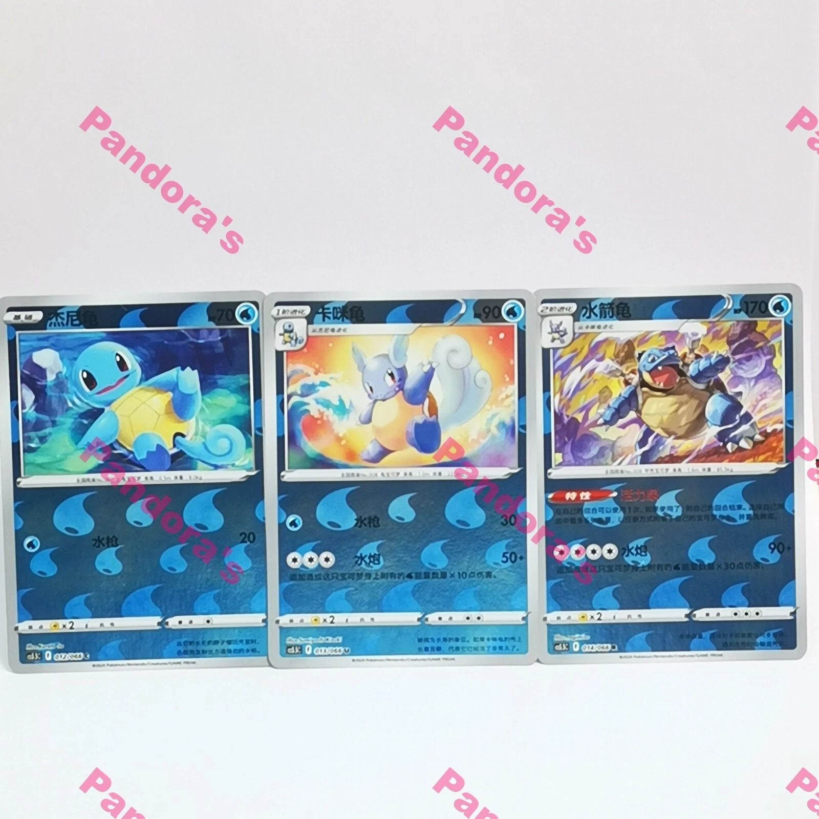 Pokémon TCG Exclusive Chinese Sword & Shield cs5.5C Blastoise Combo Set Holo