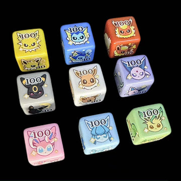 pokomon tcg card Eevee Damage token